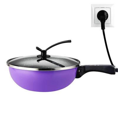 臻纳德电炒锅铁铲钢丝球刷都可以