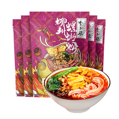 李子柒螺蛳粉广西柳州特产