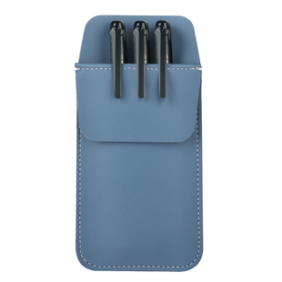 杰利医生笔袋插笔袋白大褂护士笔袋插口袋加厚简约工作服防漏笔夹可放笔 皮革皮质医护专用插笔套定制印logo