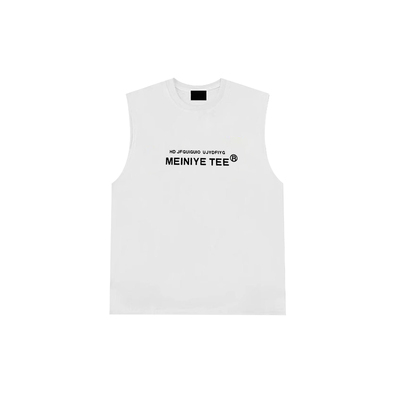 重磅街头高街休闲坎肩外穿背心男