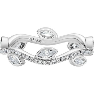 debeers戴比尔斯铂金戒指