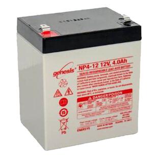 genesis艾诺斯霍克蓄电池NP4-12/12V4AH免维护大端子电梯医疗设备