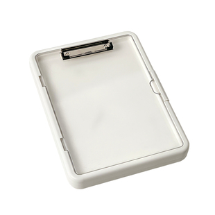 三年二班 A4多功能文件夹新款板夹文件盒大容量透明收纳盒学生写字垫板试卷专用整理神器办公用品资料收纳册