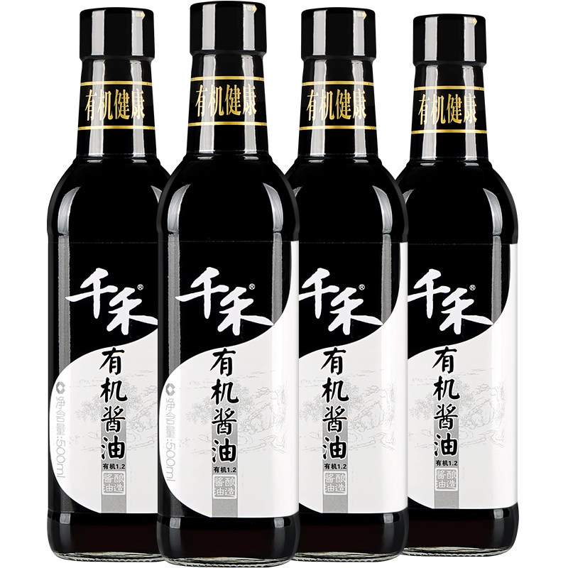 500ml有机酱油千禾生抽酱油