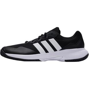 Adidas阿迪达斯男鞋官方正品夏季新款网球运动鞋休闲鞋黑色跑步鞋
