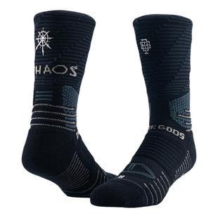 球员通道Bassport运动袜子男款美式精英长筒毛巾跑步篮球袜大远征