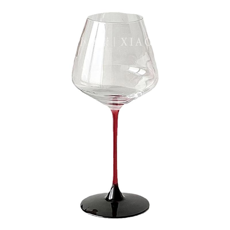 欧式高颜值红领结水晶红酒杯