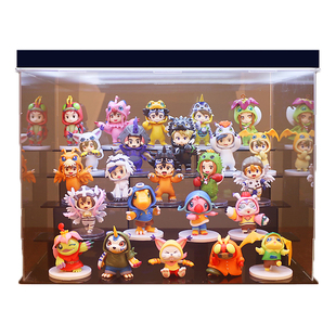 9款数码宝贝手办盲盒 暴龙小怪兽 蛋糕装饰 车载摆件动漫卡通公仔