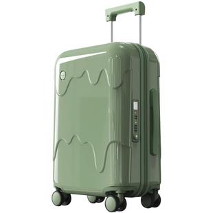 雪糕行李箱拉链款拉杆箱轻便20寸登机箱男女学生皮箱旅行箱子24寸
