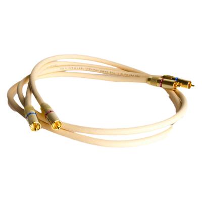 正品RCA莲花信号线范登豪