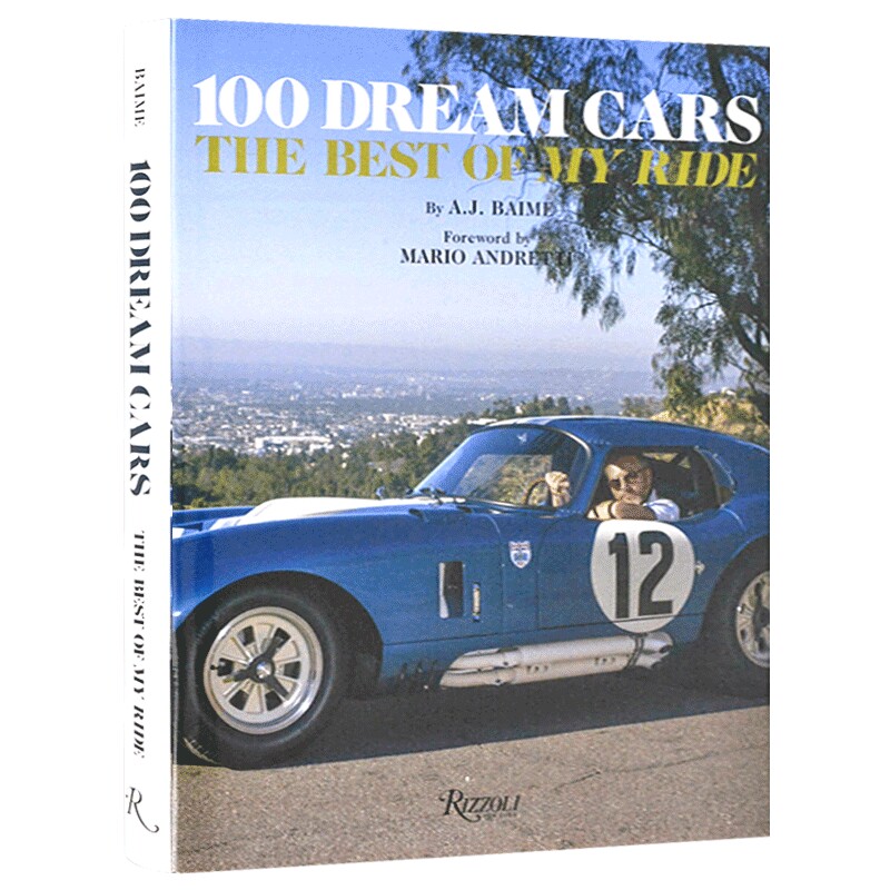 英文原版 精装 100 Dream Cars 100辆梦想之车优秀座驾产品设计 英文版