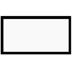 画框投影仪幕布100/120/133/150/200寸灰幕/白软/金属/可定制透声