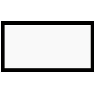 画框投影仪幕布100/120/133/150/200寸灰幕/白软/金属/可定制透声