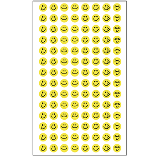 paperian韩国可爱标记贴纸标示完成进度爱心星形圆圈叉小贴纸2张