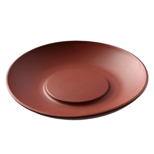 潮州朱泥壶承干泡茶台圆形小托盘茶盘养壶储水底座壶托茶具配件