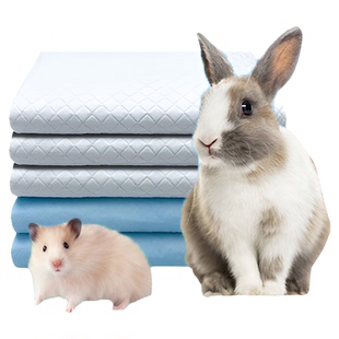 兔子尿垫宠物兔通用尿不湿纸尿布兔笼隔尿垫片一次性兔子用品尿片