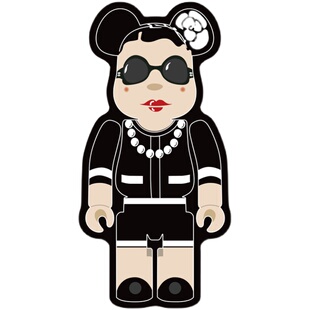 潮牌bearbrick 积木熊地毯暴力熊卡通卧室床边垫可水洗防滑异形垫