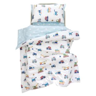 婴儿被套纯棉a类幼儿园宝宝豆豆绒小被罩儿童专用100x120x150定制