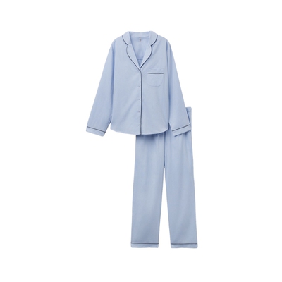 Intimissimi意舒漫26夏季可外穿慵懒风翻领长袖家居服套装PLD965