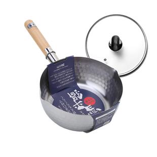 【自营】吉川日本原装进口雪平锅不锈钢日式小奶锅辅食锅煮泡面锅