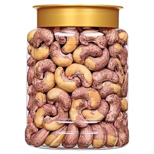 胖超市东来紫皮腰果仁大颗粒新货带皮腰果盐焗越南坚果官方旗舰店