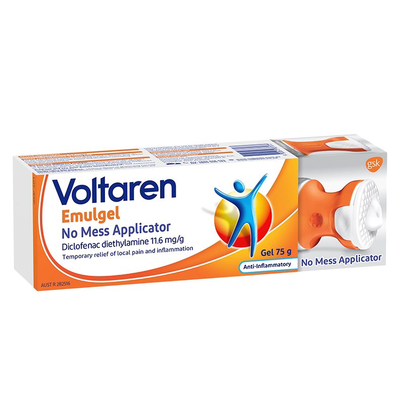 澳洲直邮Voltaren扶他林关节炎风湿骨凝胶止痛膏药双氯芬酸消炎