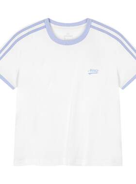 361薄荷T运动短袖女装2026夏季新款微宽松冰感短T女士透气短上衣