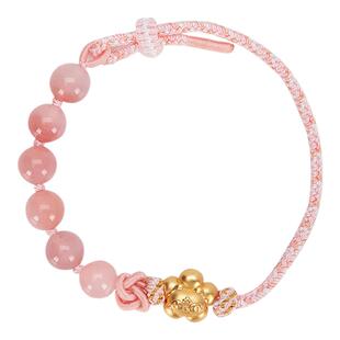 大英博物馆巴斯特系列盐源玛瑙花漾喵语手绳款手七夕节礼物女生