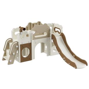 滑滑梯室内家用儿童3到10岁可折叠宝宝大型幼儿园滑梯秋千二合一