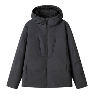 outdoor products秋冬新品羽绒服男90鸭绒连帽保暖短款羽绒服