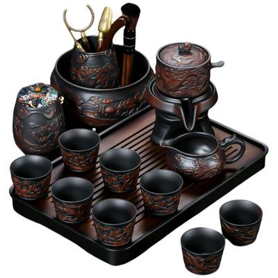 紫陶茶具套装上档次懒人泡茶神器