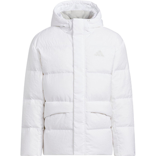 Adidas/阿迪达斯正品V DOWN JKT男女连帽保暖运动羽绒服KQ5520