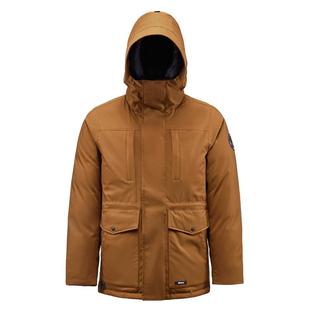 君羽户外800蓬羽绒服男中长款冬季加厚连帽工装款鹅绒服男外套177