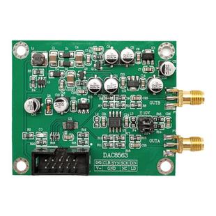 DAC8563数模转换器数据采集模块双路16位DAC 可调正负10V电压基准