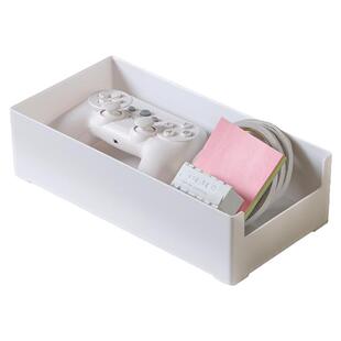 家用桌面收纳盒杂物分格可叠加整理架厨房置物架抽屉内分类储物盒