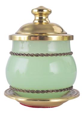 有源黄铜/玻璃供佛心经圣水杯