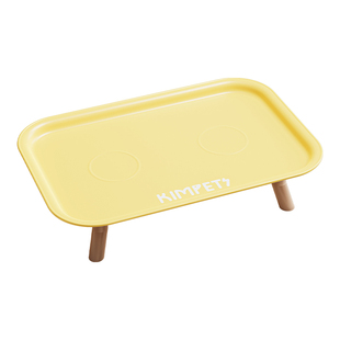 宠物餐桌猫碗增高架食盆架防打翻护颈猫盆架狗狗餐盘宠物食桌用品