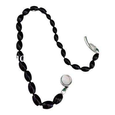 新中式黑玛瑙极简风项链