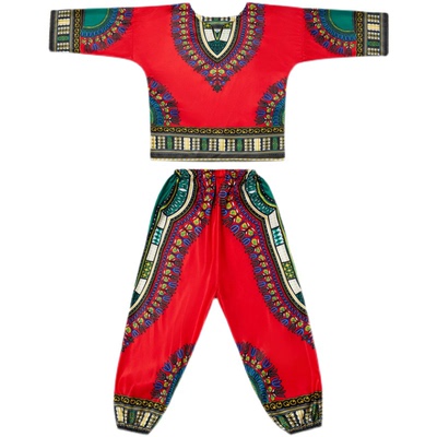 元旦儿童非洲演出服印第安人民族