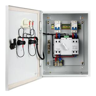 双电源自动转换开关配电箱家用市电停电发电机切换控制成套柜220V