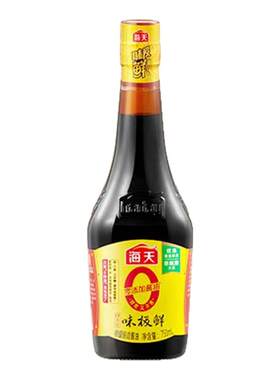 海天0添加味极鲜酱油750ml