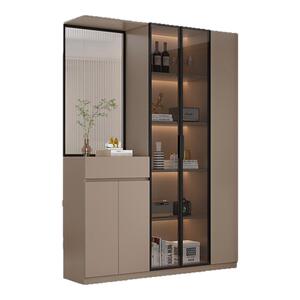 蜂窝铝入户玄关鞋柜一体屏风柜