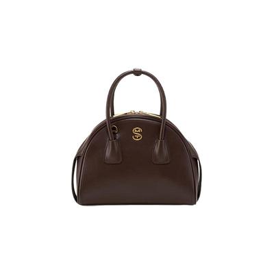 【西木汀】青葱岁月 波士顿包女2025新款手提包小拎包牛皮单肩包