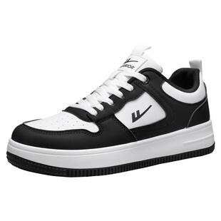 回力男鞋板鞋2025新款秋季爆款百搭潮鞋厚底增高黑白熊猫鞋子男款