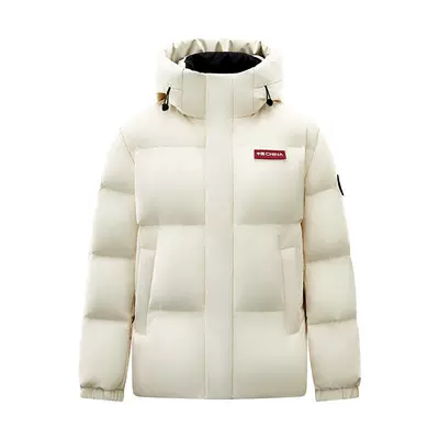 孙颖莎同款鸭鸭立领连帽羽绒服