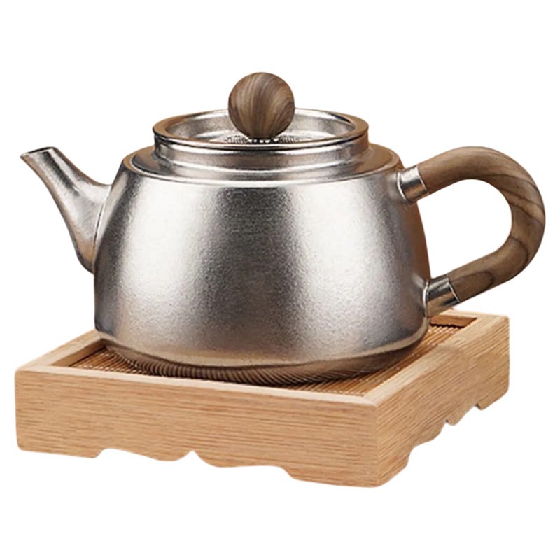 纯钛茶水分离过滤泡茶壶煮茶钛壶