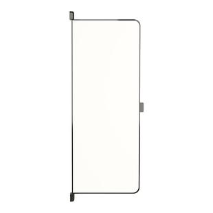 衣柜镜子全身镜隐形对开门试衣镜内装推拉镜内置隐藏式折叠穿衣镜