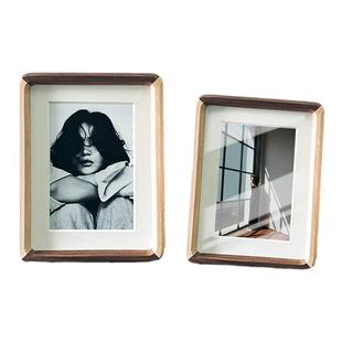 签名照收藏框摆台 亲签保护相框带无酸卡纸像框照相片冲洗装裱