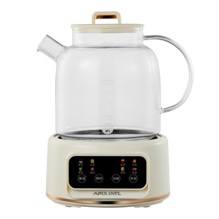 Apixintl安本素养生壶纯玻璃家用小型办公室多功能烧水壶煮花茶壶