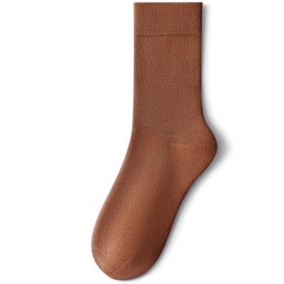 5双女士精梳纯棉袜子抗菌春秋运动防滑防臭长袜夏薄款网眼中筒袜